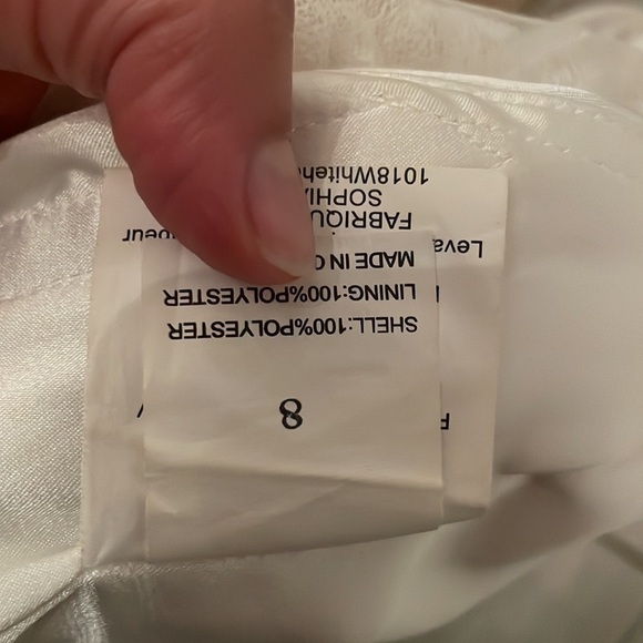 Sophia Tolli Elegant Lace Wedding Dress in Cream - Picture 10 of 14